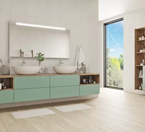 LVT ламинат Секвойя Серая ЕСО 6-5 LVT
