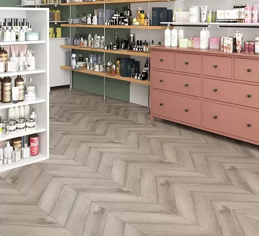 LVT плитка  Дуб Исида Chevron