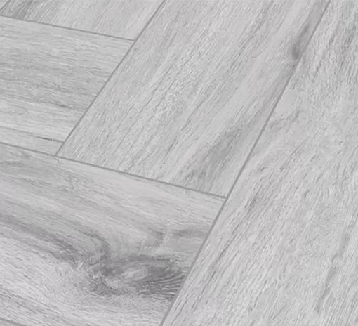 Виниловый Пол SPC The floor Herringbone Ice Oak P1007