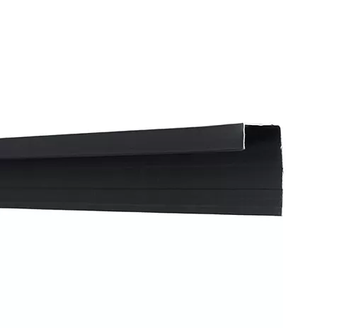 Финишный молдинг алюминий ЧЕРНЫЙ 2950*20*6mm FM-01