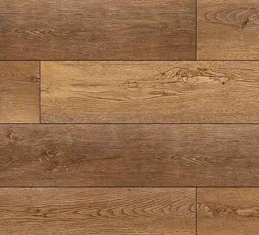 Каменно-полимерный пол с подложкой Floorwood Quantum Дуб Томсон 8804