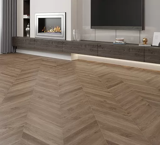 LVT плитка  Макадамия Chevron