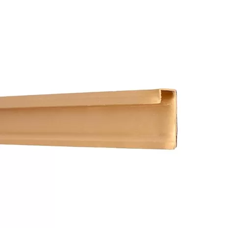 Финишный молдинг алюминий ЗОЛОТО 2950*20*6mm FM-02