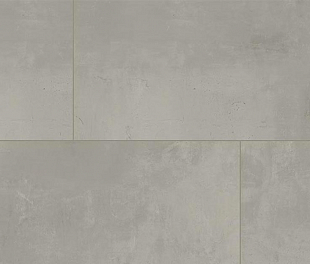 Каменно-полимерные полы с подложкой FirmFit Tiles Бетон серый 1650