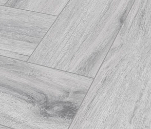 Виниловый Пол SPC The floor Herringbone Ice Oak P1007