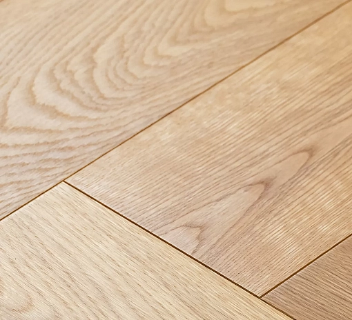Инженерная доска Ablux Дуб European Ottawa, Herringbone (англ.елка) 14х125х600 мм, масло
