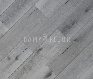 Кварцвиниловая плитка SPC Damy Floor T7020-2 Дуб Классический Серый