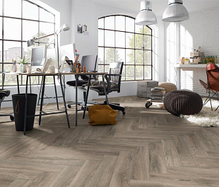 Ламинат Kronotex Herringbone 10мм Bradford Oak D4627 A+B